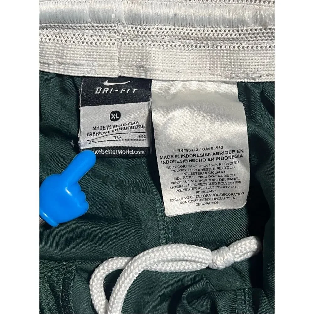 Nike Dri-FIT Michigan State Spartans MSU Basketball Shorts XL
